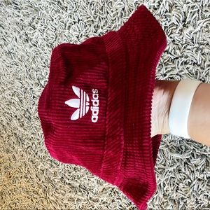 Adidas corduroy bucket hat